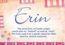 Meaning of the name Erin
