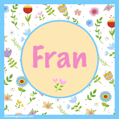 Image Name Fran