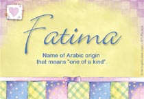 Meaning of the name Fatima