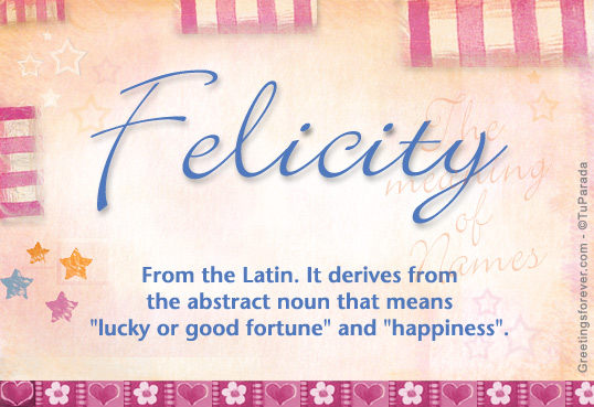 Felicity