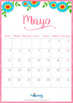 Calendario Y Planificador Mensual En Blanco Para Imprimir Gratis
