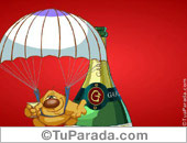 Brindis de fin de año y felicidades