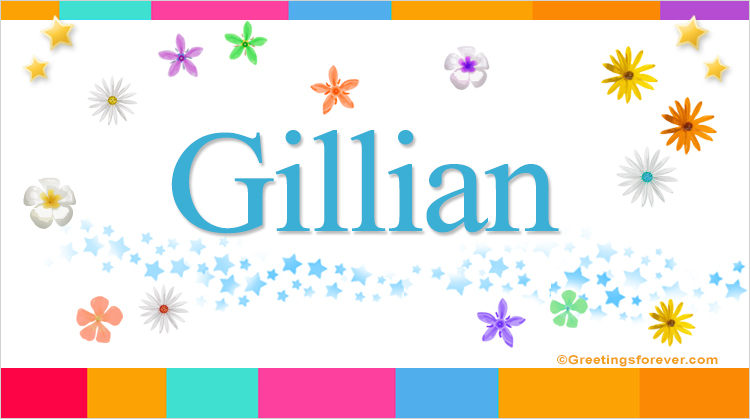 Nombre Gillian, Imagen Significado de Gillian