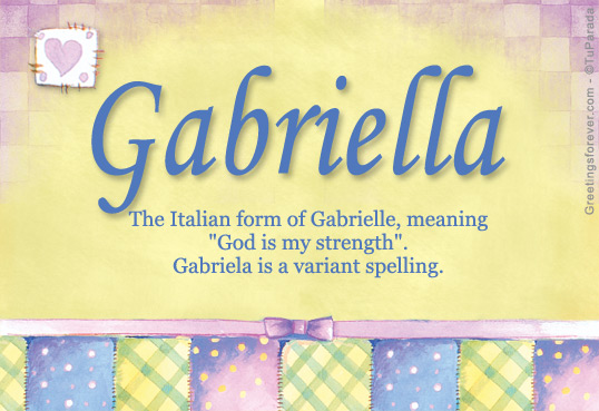 Ecard - Gabriella