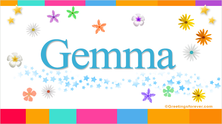 Nombre Gemma, Imagen Significado de Gemma