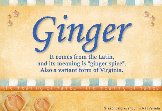 Ecard - Ginger