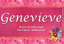 Meaning of the name Genevieve