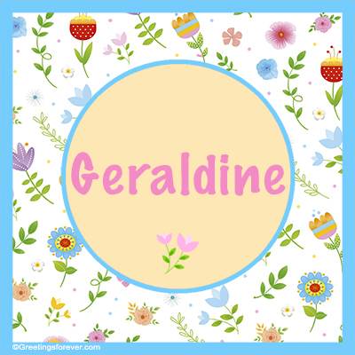 Image Name Geraldine