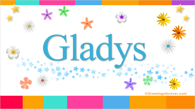 Nombre Gladys, Imagen Significado de Gladys