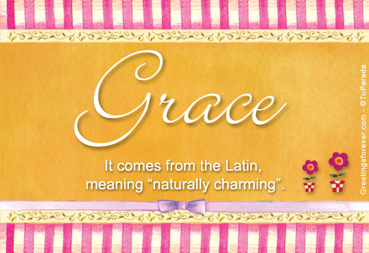 what does grace mean