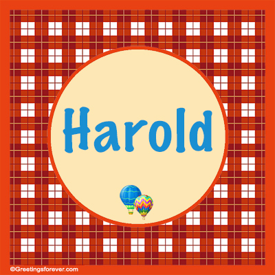 Image Name Harold