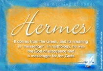 Meaning of the name Hermes