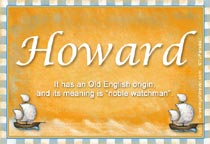 Meaning of the name Howard