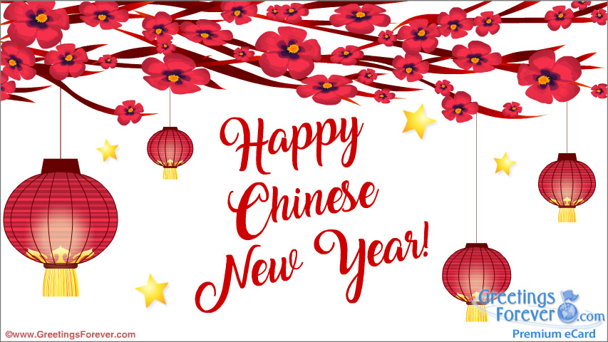 Chinese new year greetings