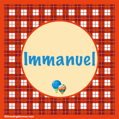 Image Name Immanuel