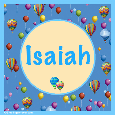 Image Name Isaiah