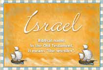 Meaning of the name Israel