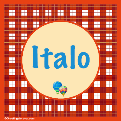 Image Name Italo