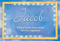 Meaning of the name Jacob
