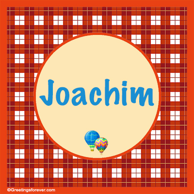 Image Name Joachim