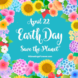 Earth Day, save the planet ecard