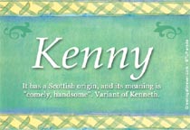 Meaning of the name Kenny