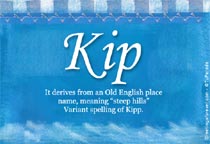 Meaning of the name Kip