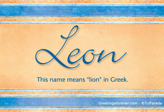 Ecard - Leon