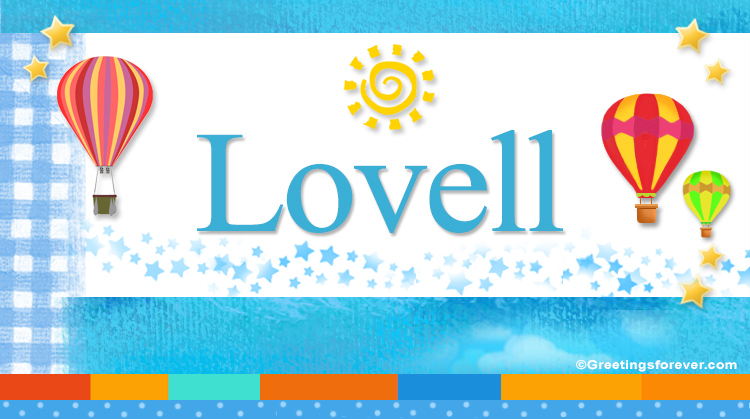 Nombre Lovell, Imagen Significado de Lovell