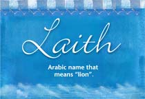 Meaning of the name Laith