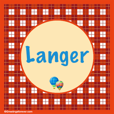 Image Name Langer