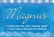 Meaning of the name Magnus
