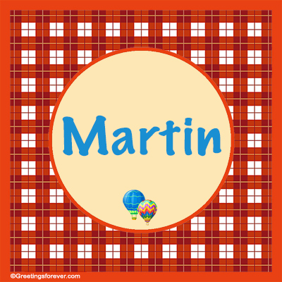 Image Name Martin