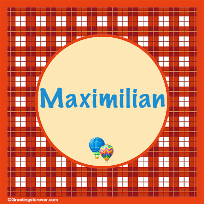 Image Name Maximilian