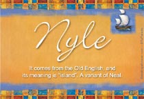 Meaning of the name Nyle