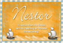 Meaning of the name Nestor