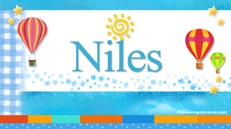 Nombre Niles, Imagen Significado de Niles