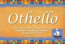 Meaning of the name Othelo
