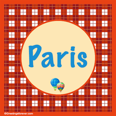Image Name Paris