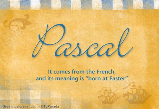 Ecard - Pascal