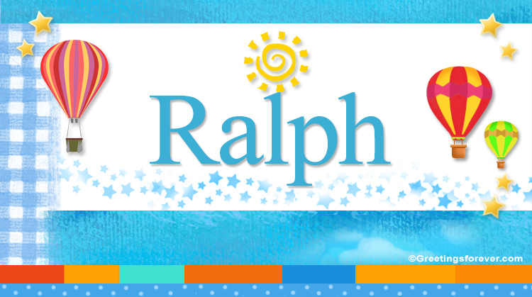 Nombre Ralph, Imagen Significado de Ralph