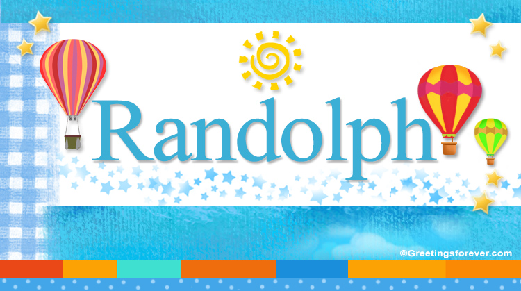 Nombre Randolph, Imagen Significado de Randolph