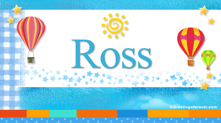 Nombre Ross, Imagen Significado de Ross