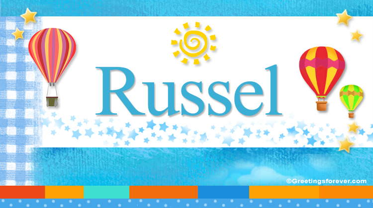 Nombre Russel, Imagen Significado de Russel