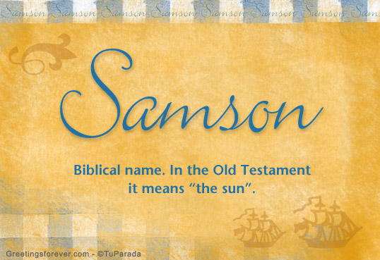 Ecard - Samson