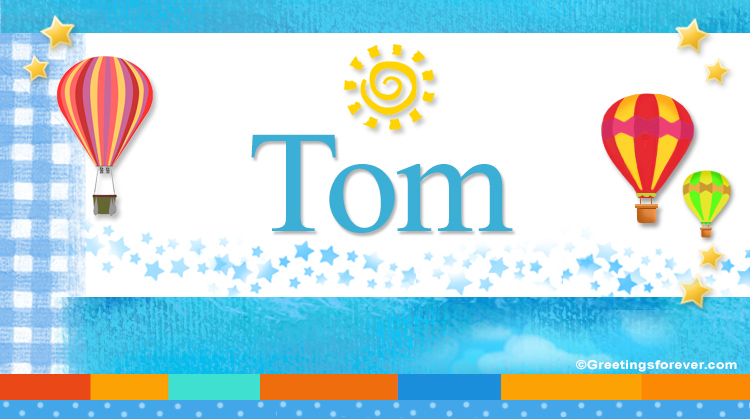 Nombre Tom, Imagen Significado de Tom
