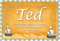 Meaning of the name Ted