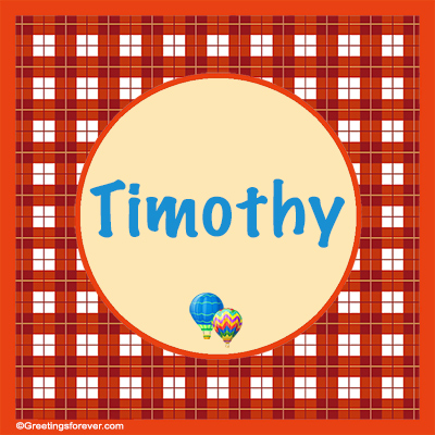 Image Name Timothy
