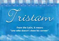 Meaning of the name Tristam
