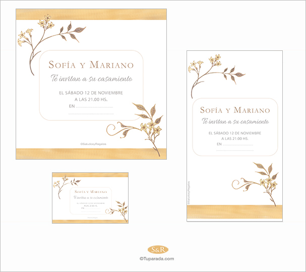 Te invitan a su casamiento